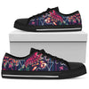 Mythical Owl Geometric Men Low Top Canvas Shoes