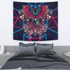 Mythical Owl Geometric Wall Tapestry