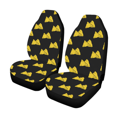 Nachos Pattern Print Design A02 Car Seat Covers (Set of 2)-JORJUNE.COM