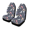 Narwhal Pattern Print Design 01 Car Seat Covers (Set of 2)-JORJUNE.COM