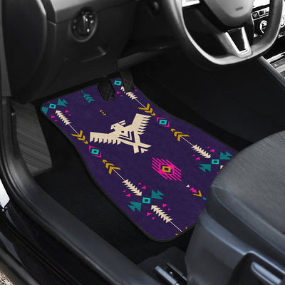 Native American Eagle Indian Pattern Car Floor Mats