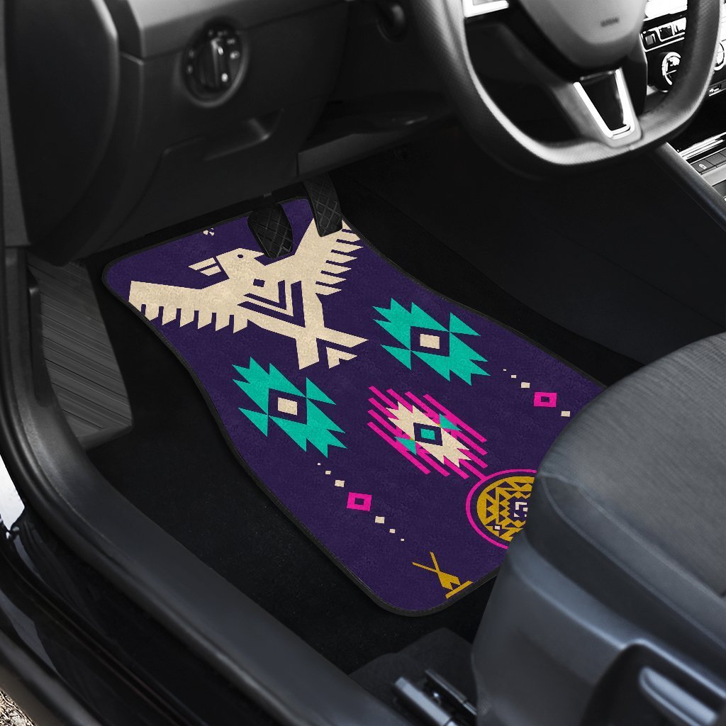 Native American Eagle Indian Pattern Car Floor Mats