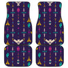 Native American Eagle Indian Pattern Front and Back Car Floor Mats