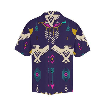 Native American Eagle Indian Pattern Men Hawaiian Shirt