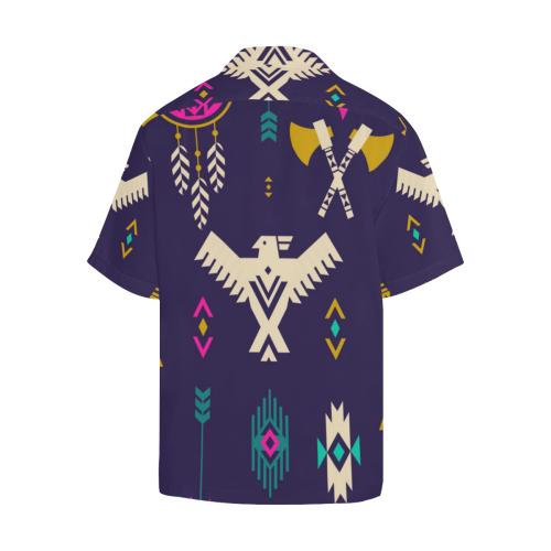 Native American Eagle Indian Pattern Men Hawaiian Shirt