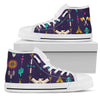 Native American Eagle Indian Pattern Men High Top Shoes