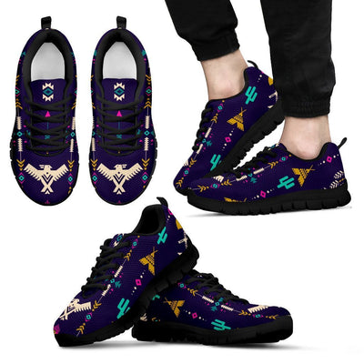 Native American Eagle Indian Pattern Men Sneakers