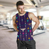 Native American Eagle Indian Pattern Men Tank Top