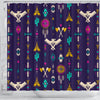 Native American Eagle Indian Pattern Shower Curtain