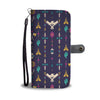 Native American Eagle Indian Pattern Wallet Phone Case