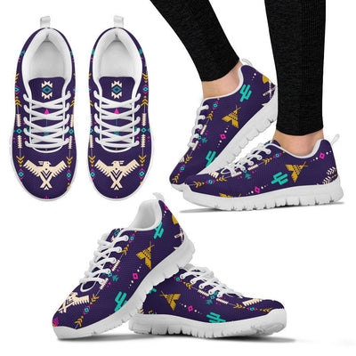 Native American Eagle Indian Pattern Women Sneakers