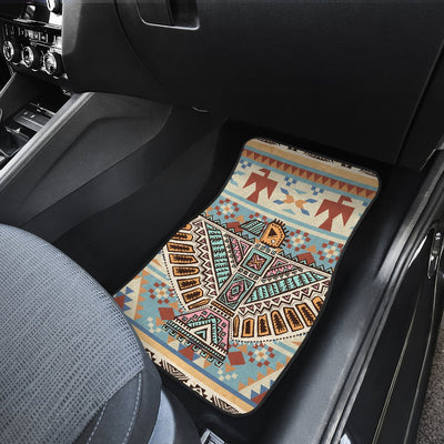 Native American Eagle Pattern Car Floor Mats