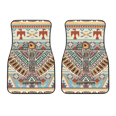 Native American Eagle Pattern Car Floor Mats