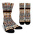 Native American Eagle Pattern Crew Socks