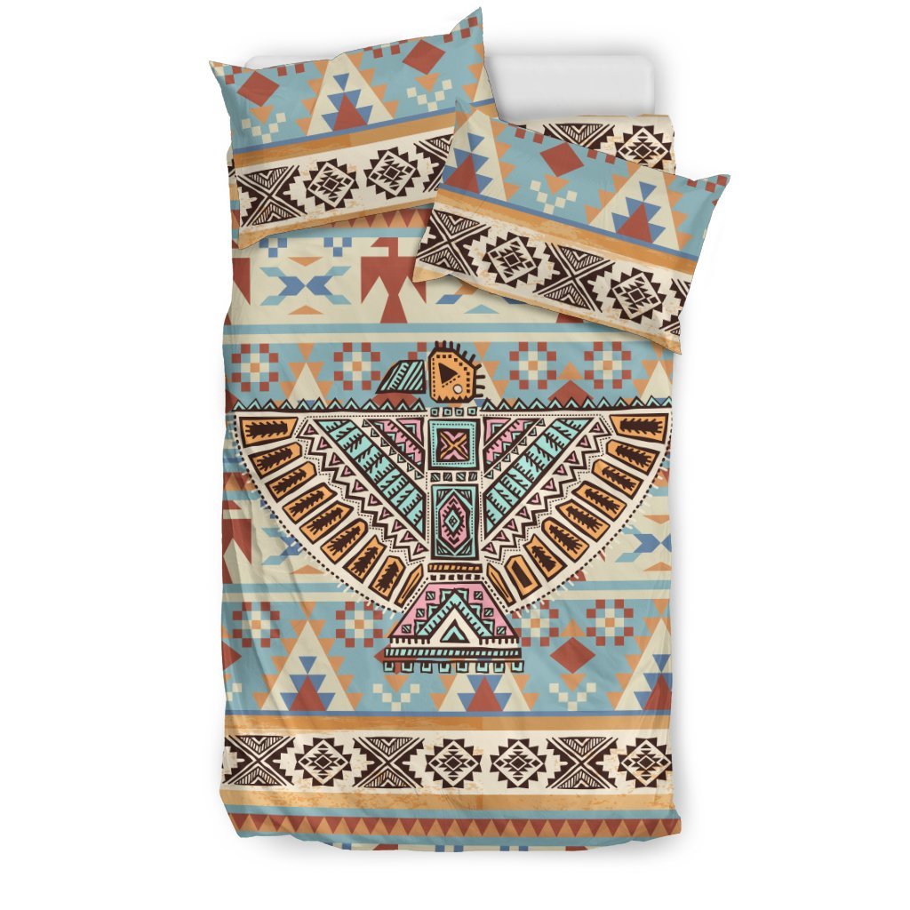 Native American Eagle Pattern Duvet Cover Bedding Set