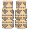 Native American Eagle Pattern Front and Back Car Floor Mats