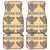 Native American Eagle Pattern Front and Back Car Floor Mats