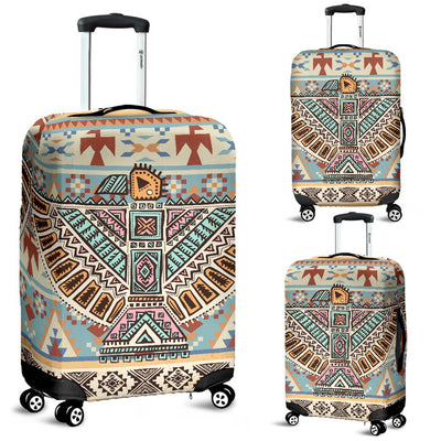 Native American Eagle Pattern Luggage Cover Protector