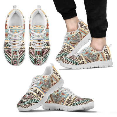 Native American Eagle Pattern Men Sneakers