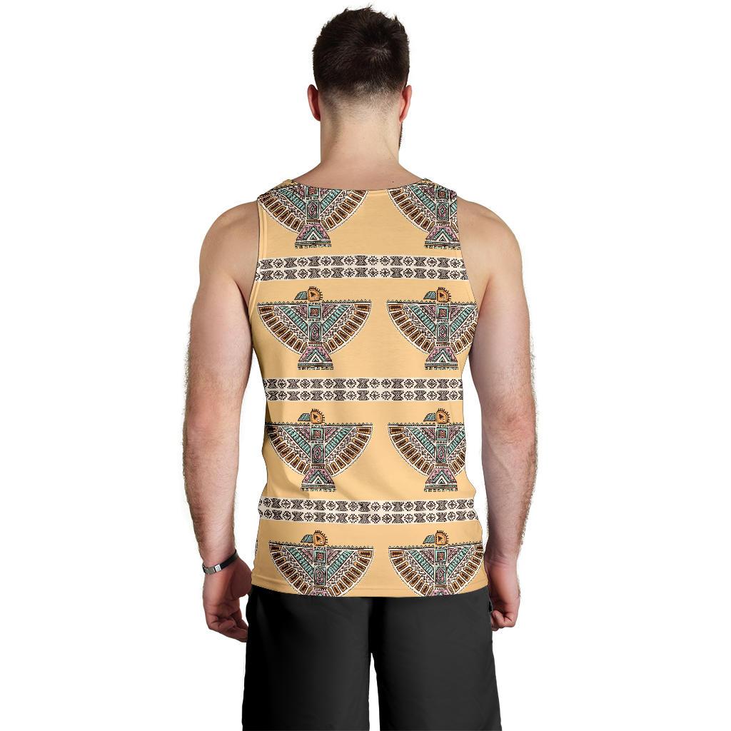 Native American Eagle Pattern Men Tank Top
