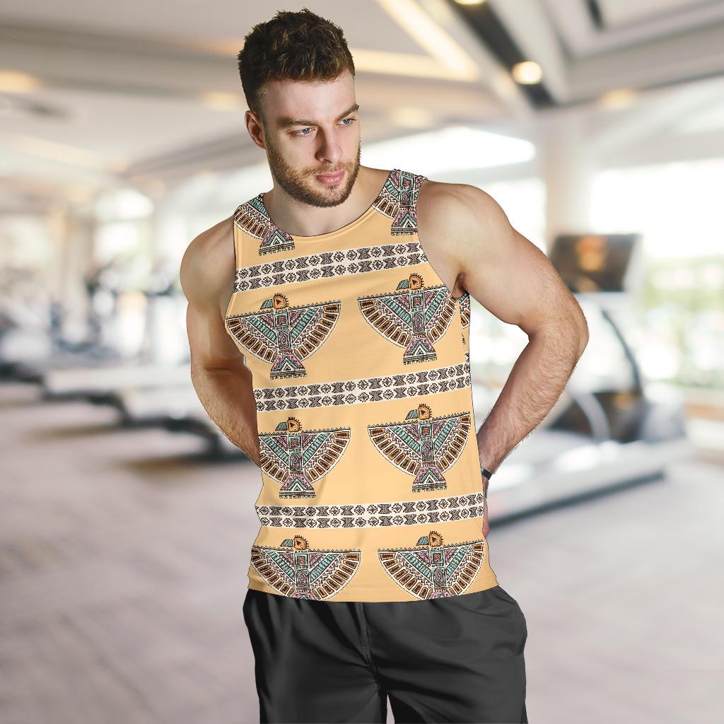 Native American Eagle Pattern Men Tank Top