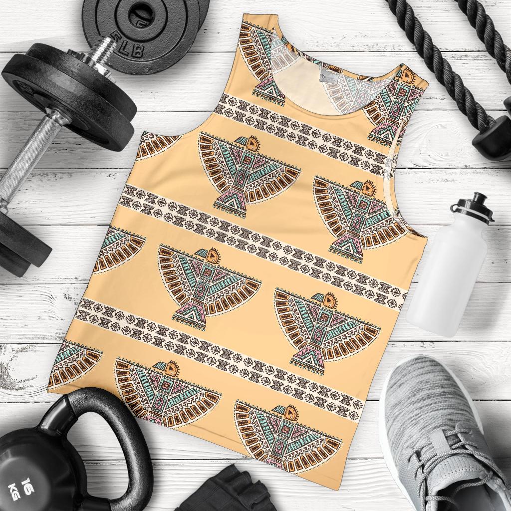 Native American Eagle Pattern Men Tank Top