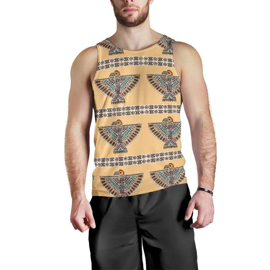 Native American Eagle Pattern Men Tank Top