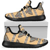 Native American Eagle Pattern Mesh Knit Sneakers Shoes