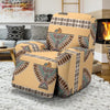 Native American Eagle Pattern Recliner Slipcover-JORJUNE.COM