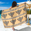 Native American Eagle Pattern Sarong Pareo Wrap