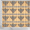 Native American Eagle Pattern Shower Curtain