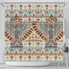 Native American Eagle Pattern Shower Curtain