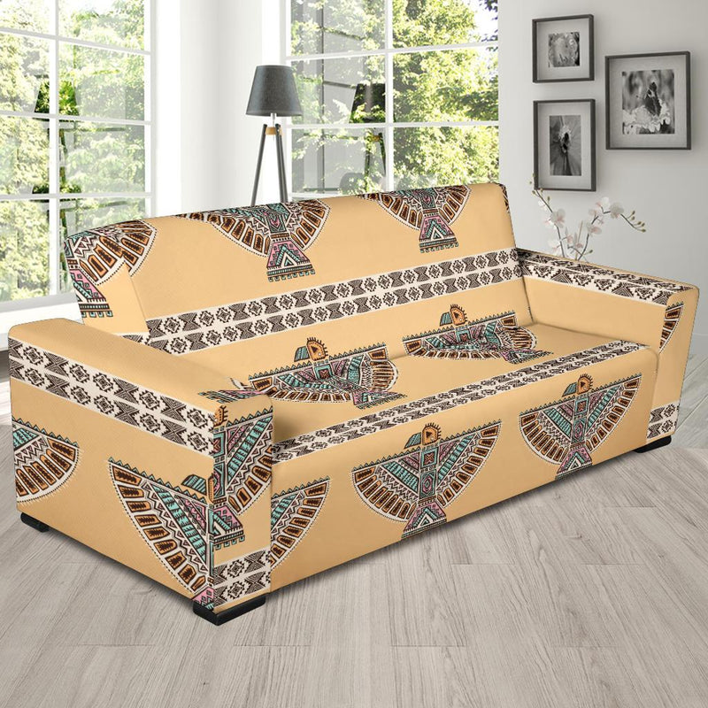 Native American Eagle Pattern Sofa Slipcover-JORJUNE.COM