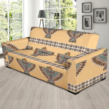 Native American Eagle Pattern Sofa Slipcover-JORJUNE.COM