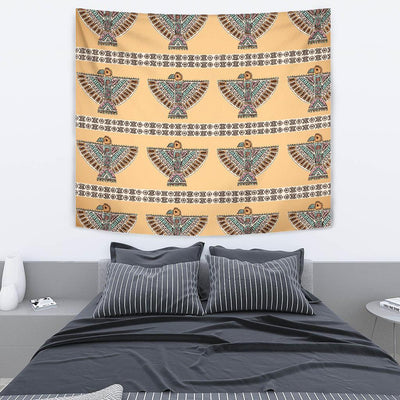 Native American Eagle Pattern Tapestry