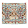 Native American Eagle Pattern Wall Tapestry