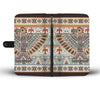 Native American Eagle Pattern Wallet Phone Case