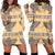 Native American Eagle Pattern Women Hoodie Dress