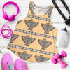 Native American Eagle Pattern Women Racerback Tank Top