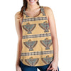 Native American Eagle Pattern Women Racerback Tank Top