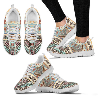 Native American Eagle Pattern Women Sneakers