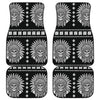 Native American Indian Skull Front and Back Car Floor Mats