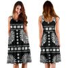 Native American Indian Skull Sleeveless Mini Dress