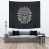 Native American Indian Skull Wall Tapestry