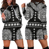 Native American Indian Skull Women Hoodie Dress