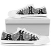 Native American Indian Skull Women Low Top Shoes