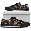 Native American Symbol Pattern Men Low Top Shoes