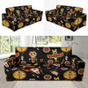 Native American Symbol Pattern Sofa Slipcover-JORJUNE.COM