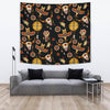 Native American Symbol Pattern Tapestry