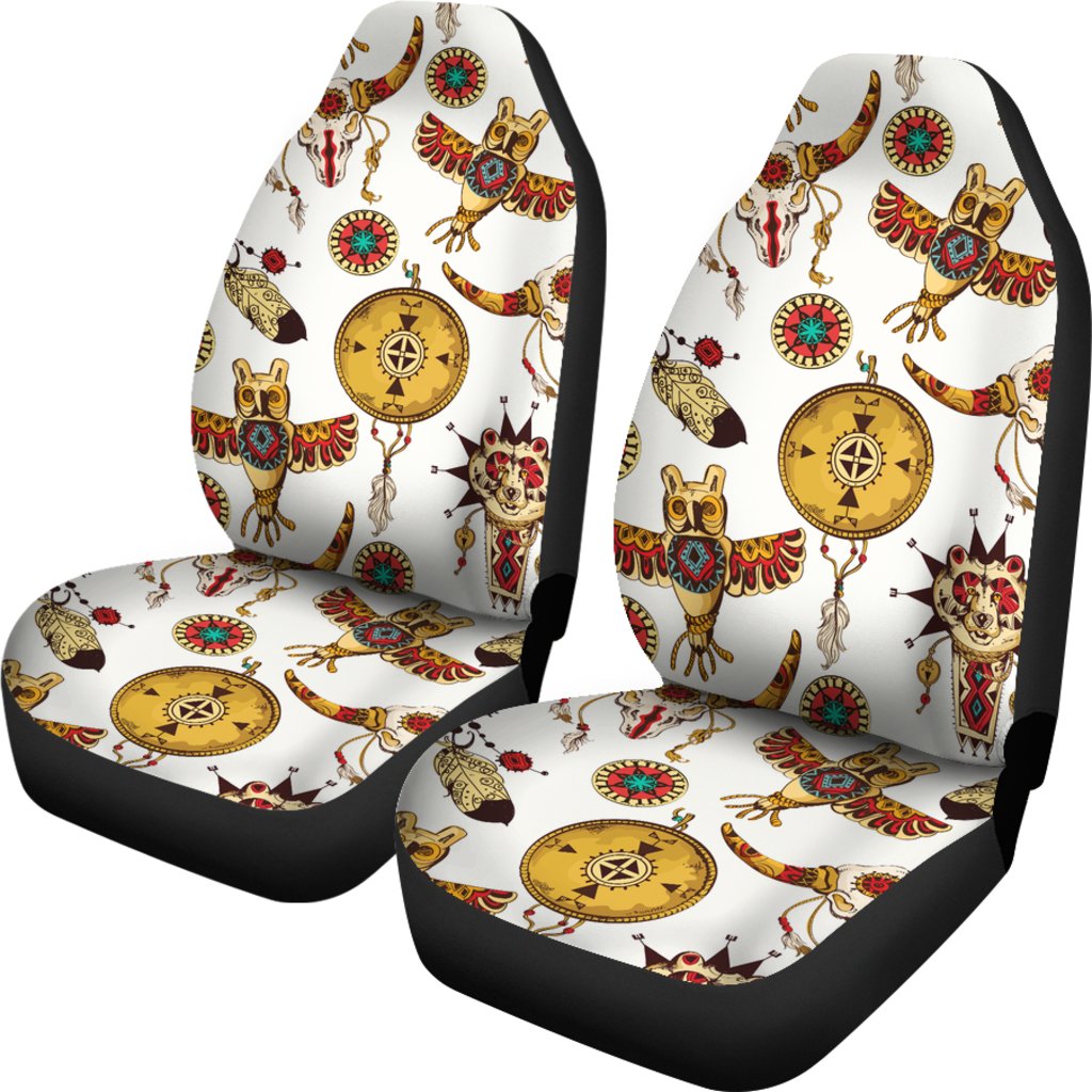 Native American Symbol Pattern Universal Fit Car Seat Covers